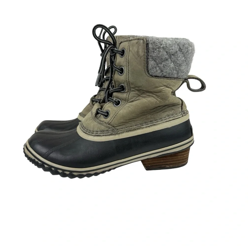 Sorel Slimpack Lace II Snow Boots Sz 8